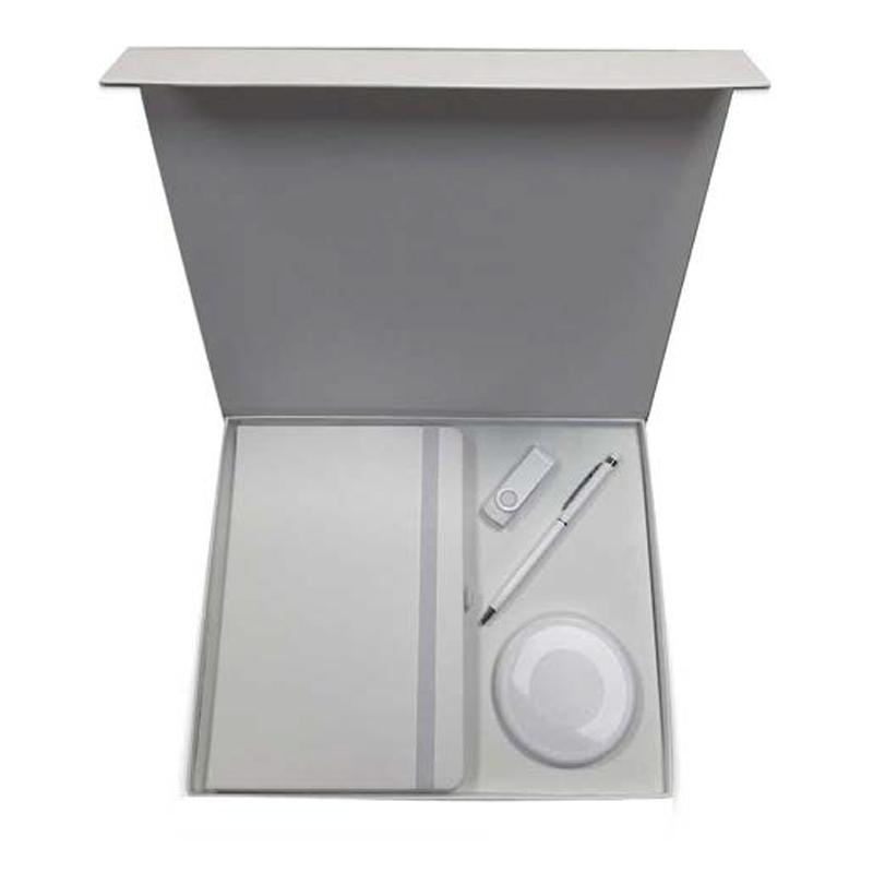 Budget Friendly Medium Sized Customized Gift Set with Slim Metal Pen